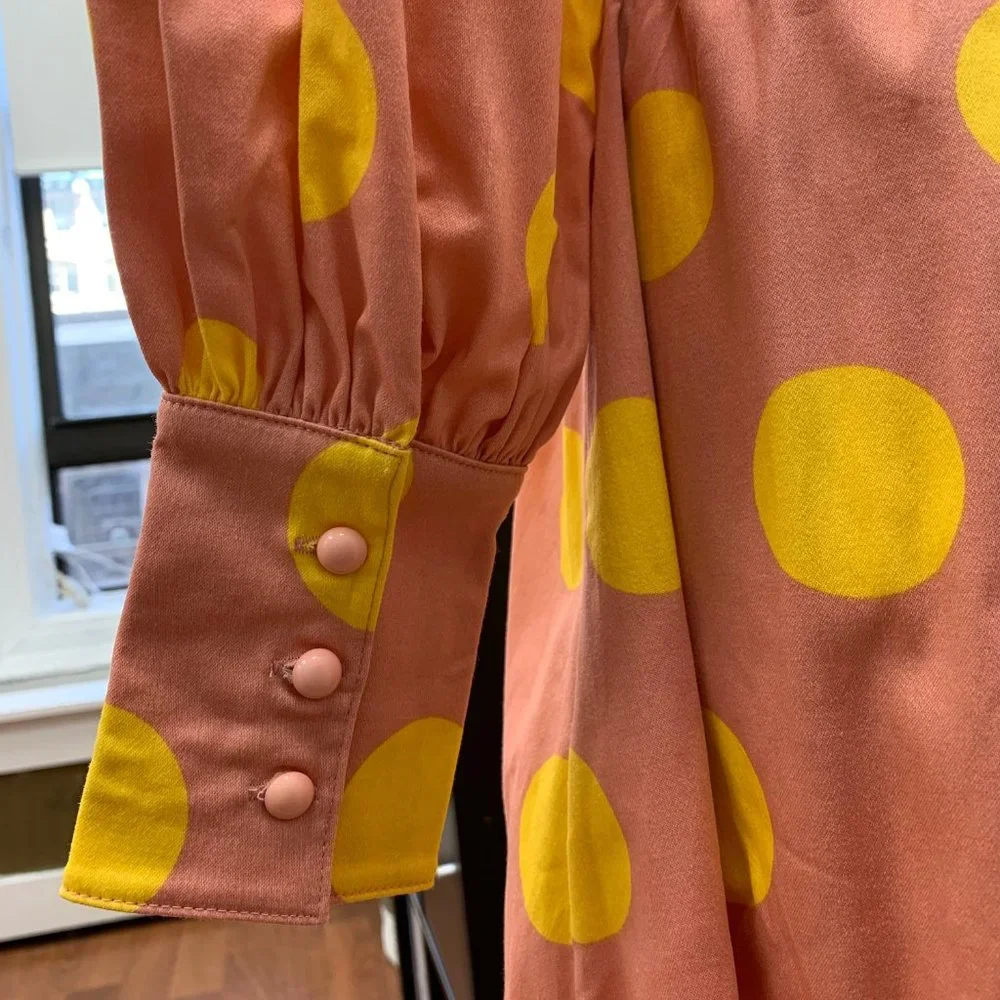 Polka Dot Woven Dress (Dot & Stripe) - Picture 5 of 5